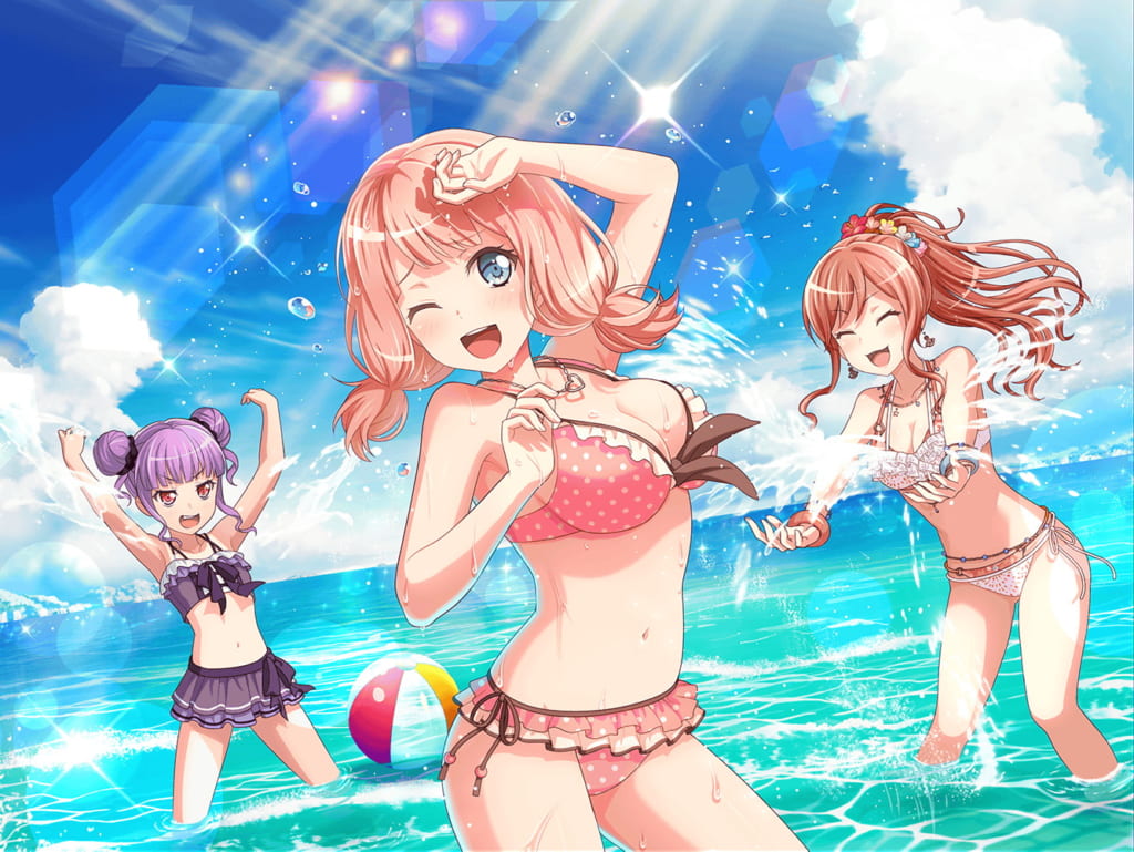 バンドリ ガルパ 3 上原 ひまり ３人で水遊び のステータス スキル 画像 バンドリ ガルパ 最新情報まとめ Gamew 最強攻略 ゲーマーのためのサイト