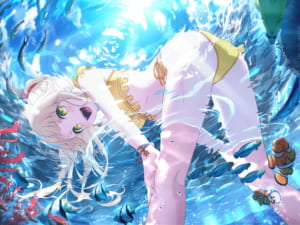 【バンドリ！ガルパ】「★5[真夏のトレジャー]弦巻こころ」のステータス、スキル、イラスト画像