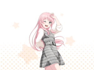 【バンドリ！ガルパ】「★1[バンドの中心人物]千早愛音」のステータス、スキル、イラスト画像