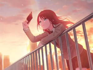 【バンドリ！ガルパ】「★4[屋上からのメッセージ]宇田川巴」のステータス、スキル、イラスト画像