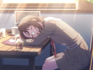 【バンドリ！ガルパ】「★3[会議後は、ぐったり]奥沢美咲」のステータス、スキル、イラスト画像