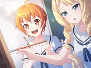 【バンドリ！ガルパ】「★3[一緒に描こう！]北沢はぐみ」のステータス、スキル、イラスト画像