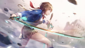 【ヘブバン】S[戦場のフレット]茅森月歌の性能評価、ステータス、スキル、パッシブ、イラストまとめ