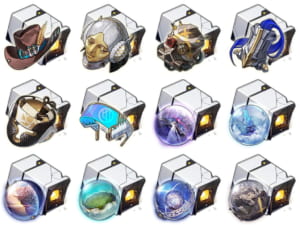 【崩スタ】遺物一覧