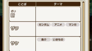 【コトダマン】あのモビルスーツやキャラ名も登録済み！「ガンダム」というテーマが用意されている件