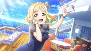 【スクスタ】URカード[初めてのツーショット]小原鞠莉の性能評価、ステータス、特技、個性、カードイラストまとめ