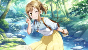 【スクスタ】URカード[それが、野鳥観察の入り口ずら！]国木田花丸の性能評価、ステータス、特技、個性、カードイラストまとめ