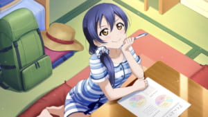 【スクスタ】SRカード[計画を立てましょう！]園田海未の性能評価、ステータス、特技、個性、カードイラストまとめ