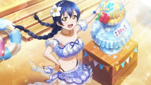 【スクスタ】URカード[水上アスレチックで決めましょう]園田海未の性能評価、ステータス、特技、個性、カードイラストまとめ