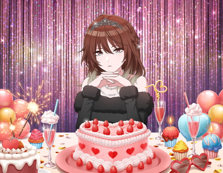 【シャニマス】やたらと味わい深い表情になっているバースデーコレクションの美琴さん