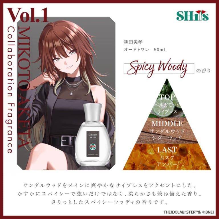【シャニマス】香水のトップ・ミドル・ラストって何なんすかね？