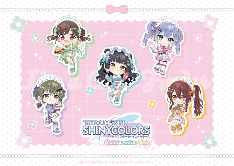 【シャニマス】スイパラコラボカフェのアイキューメンバーのミニキャライラストが公開！
